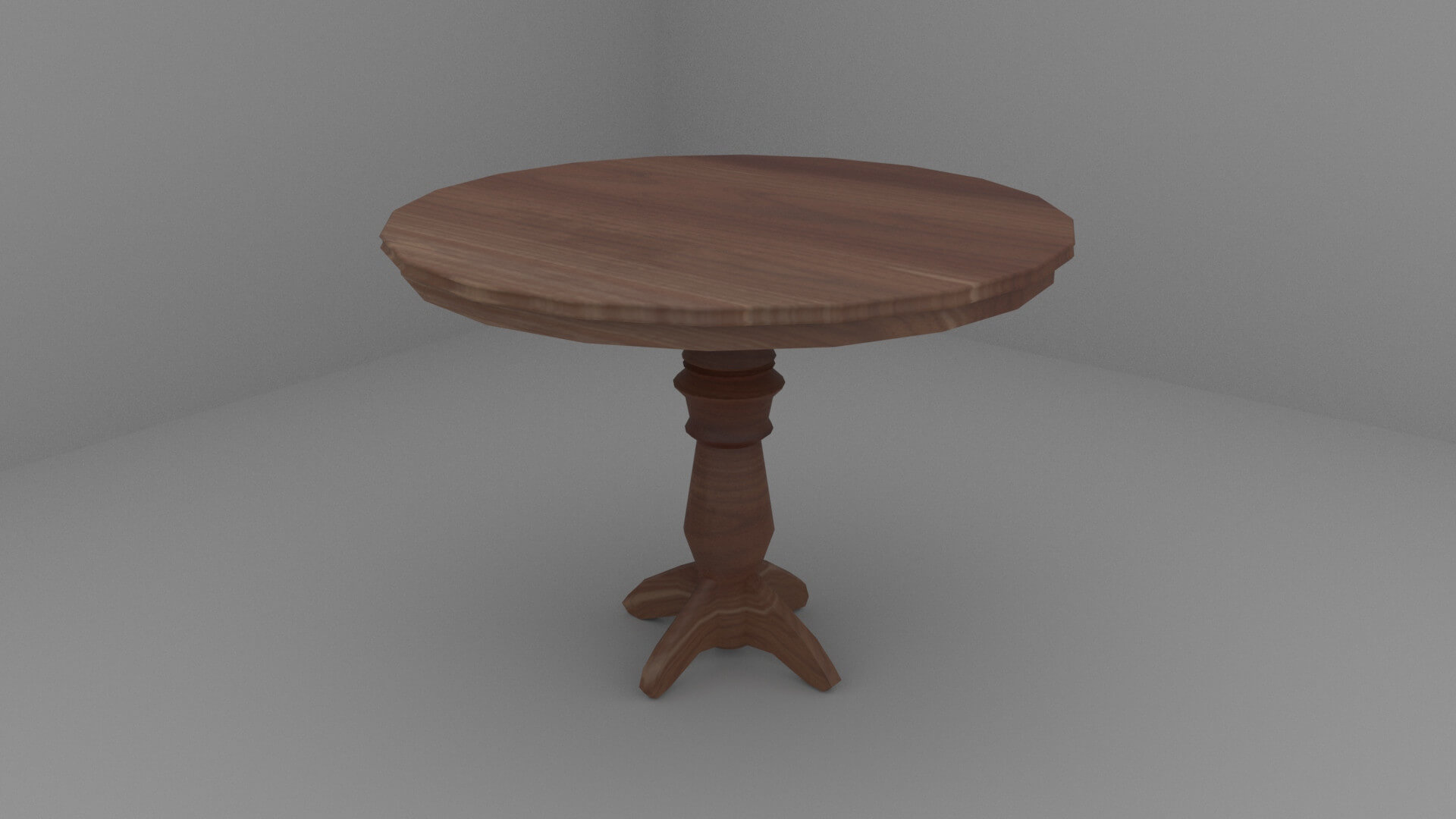 Old Vintage Bar Table 3D Model by ViperJr3D