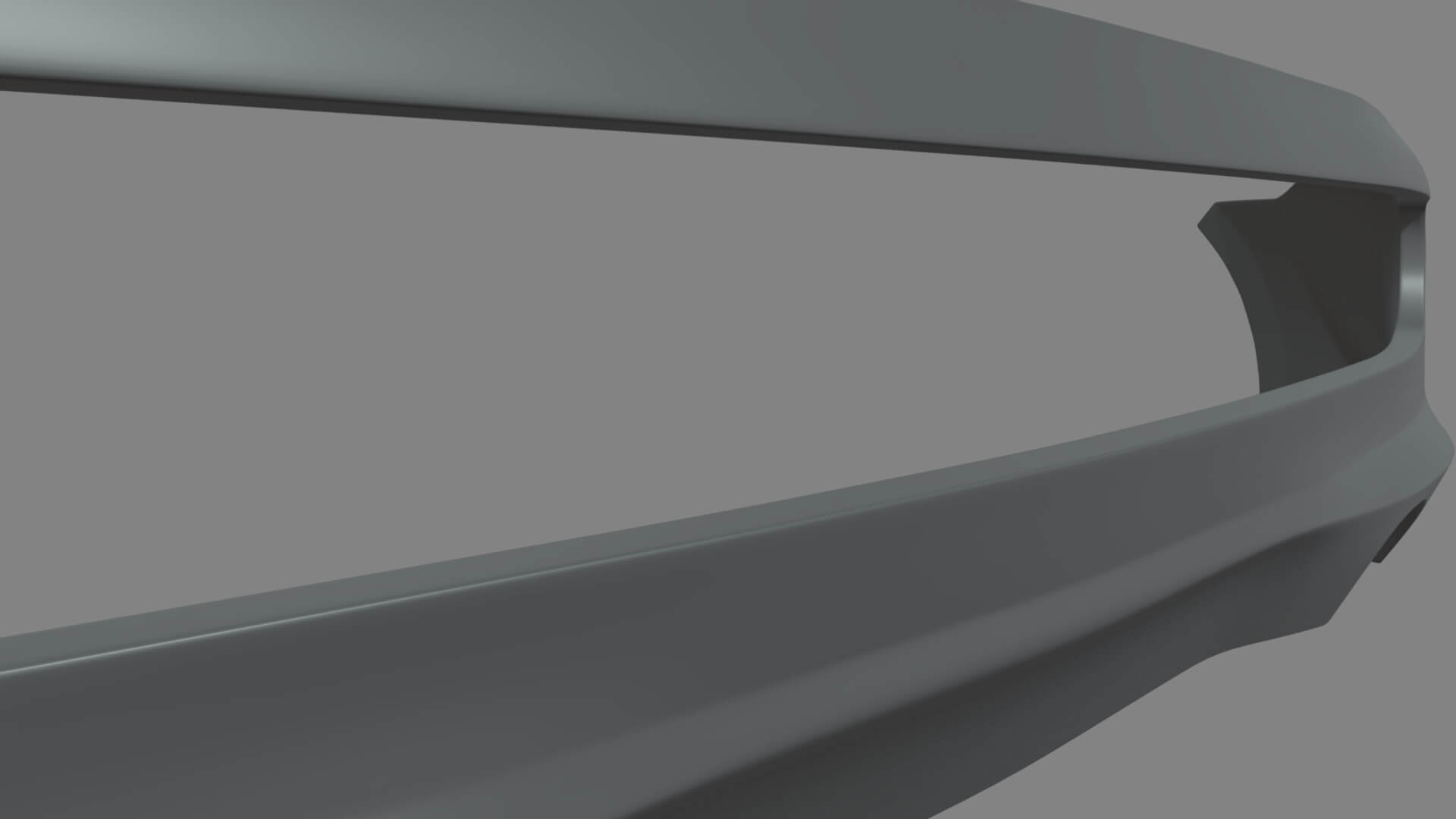 Rear Bumper Custom 01 - 3D Model by ViperJr3D