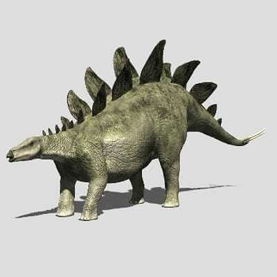 Stegosaur from Jurassic Park