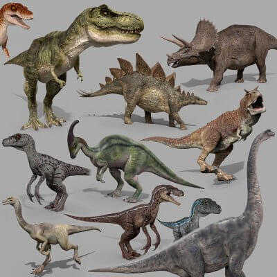 Colossal Dinosaur Pack 8K