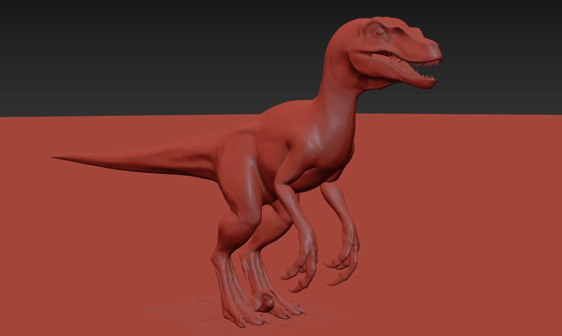 Female Alpha Raptor - 8K 3D Model by Virtual creator