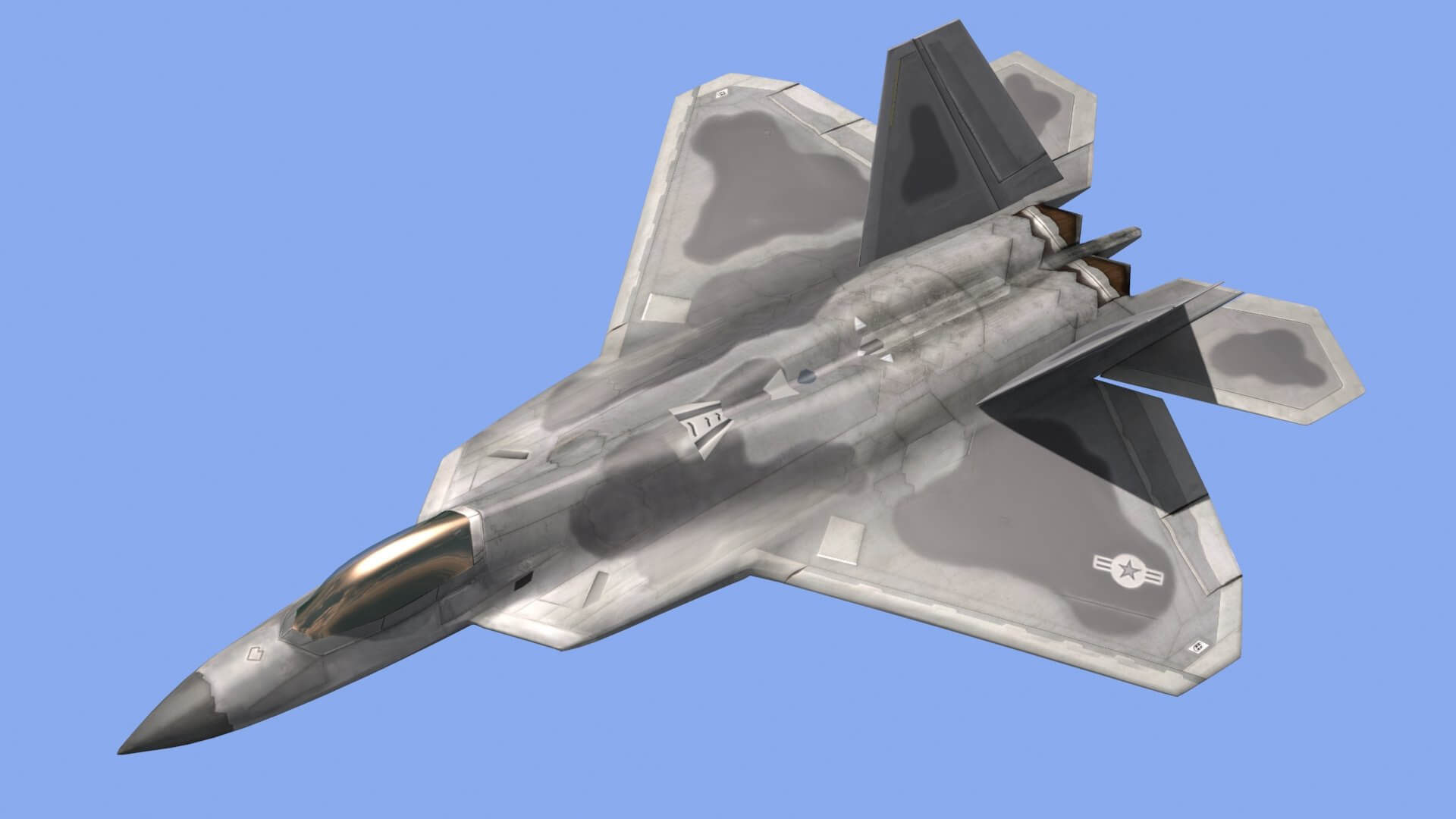 Model F 22 Rapter F-22 Raptor 3D Model by Virtual creator