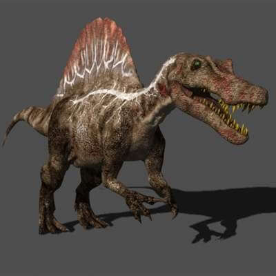 Spinosaurus from Jurassic Park