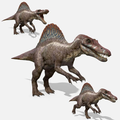 Suchomimus Mongolica - 8K JP3 Spinosaur