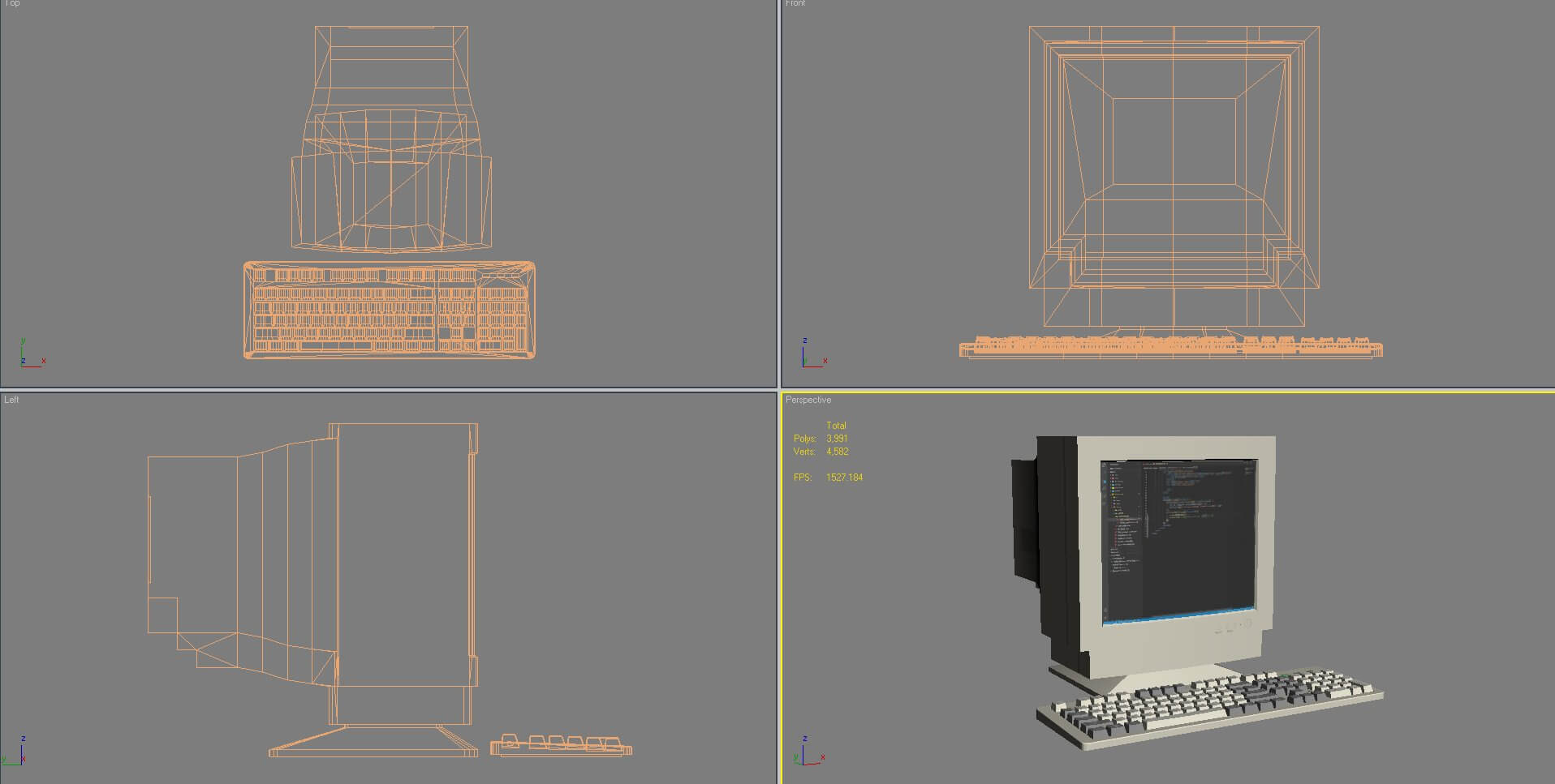Computer - 3D Model by virtual3d