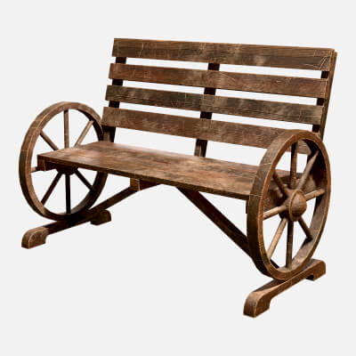 Garden Bench 1 Old