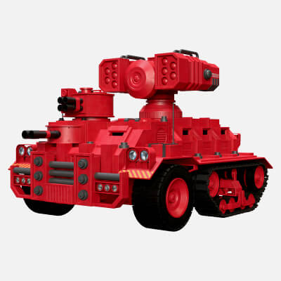 Half-track APC-1-Red-Clean