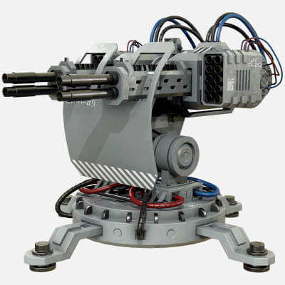 Turret Concept 2 Grey