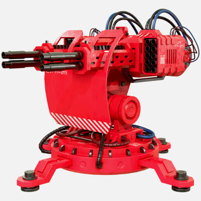 Turret Concept 2 Red