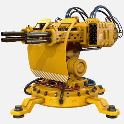 Turret Concept 2 Yellow