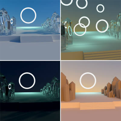 Crystal Neon Scene Presets