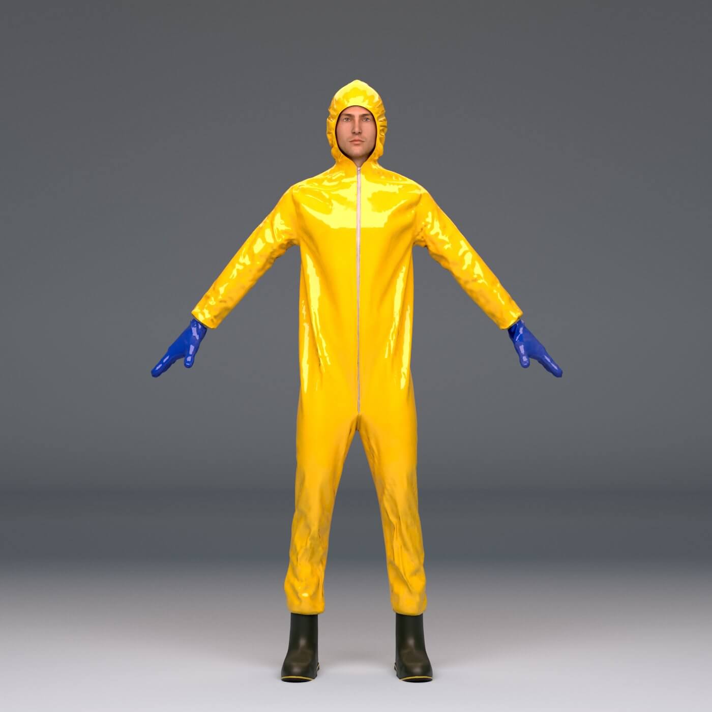 pix Designer Hazmat Suits biohazard protective hazmat suit 3d model