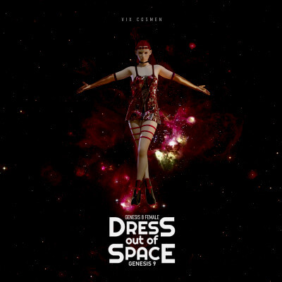 dForce Dress Out of Space