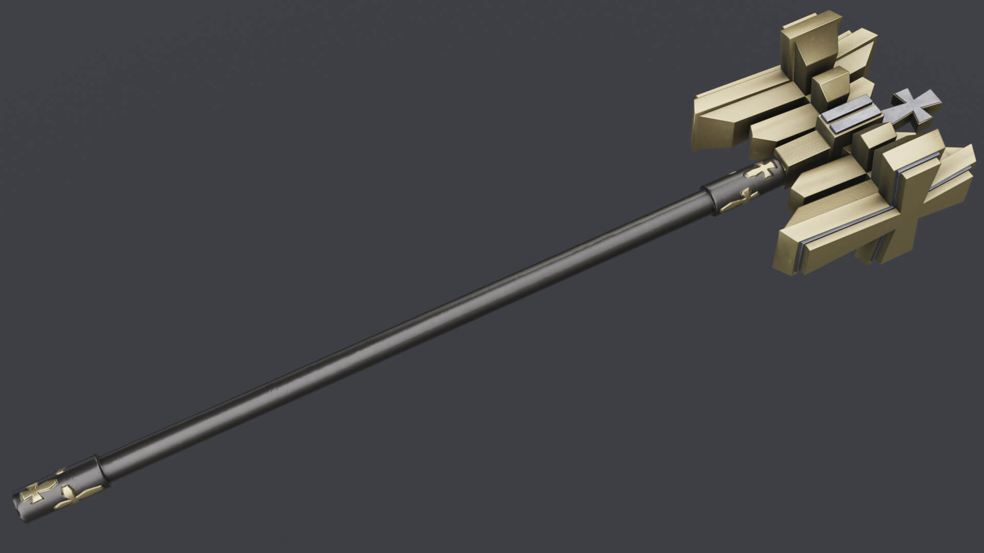 Hammer Metal 07 - 3D Model by VladyslavVlad