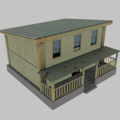 House With Canopy