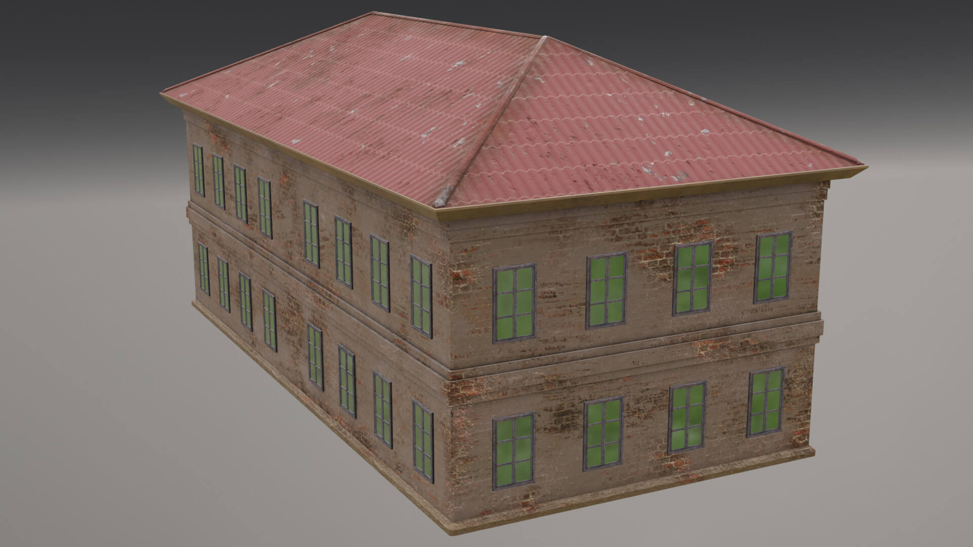 Old Administrative Building 3d Model By Vladyslavvlad