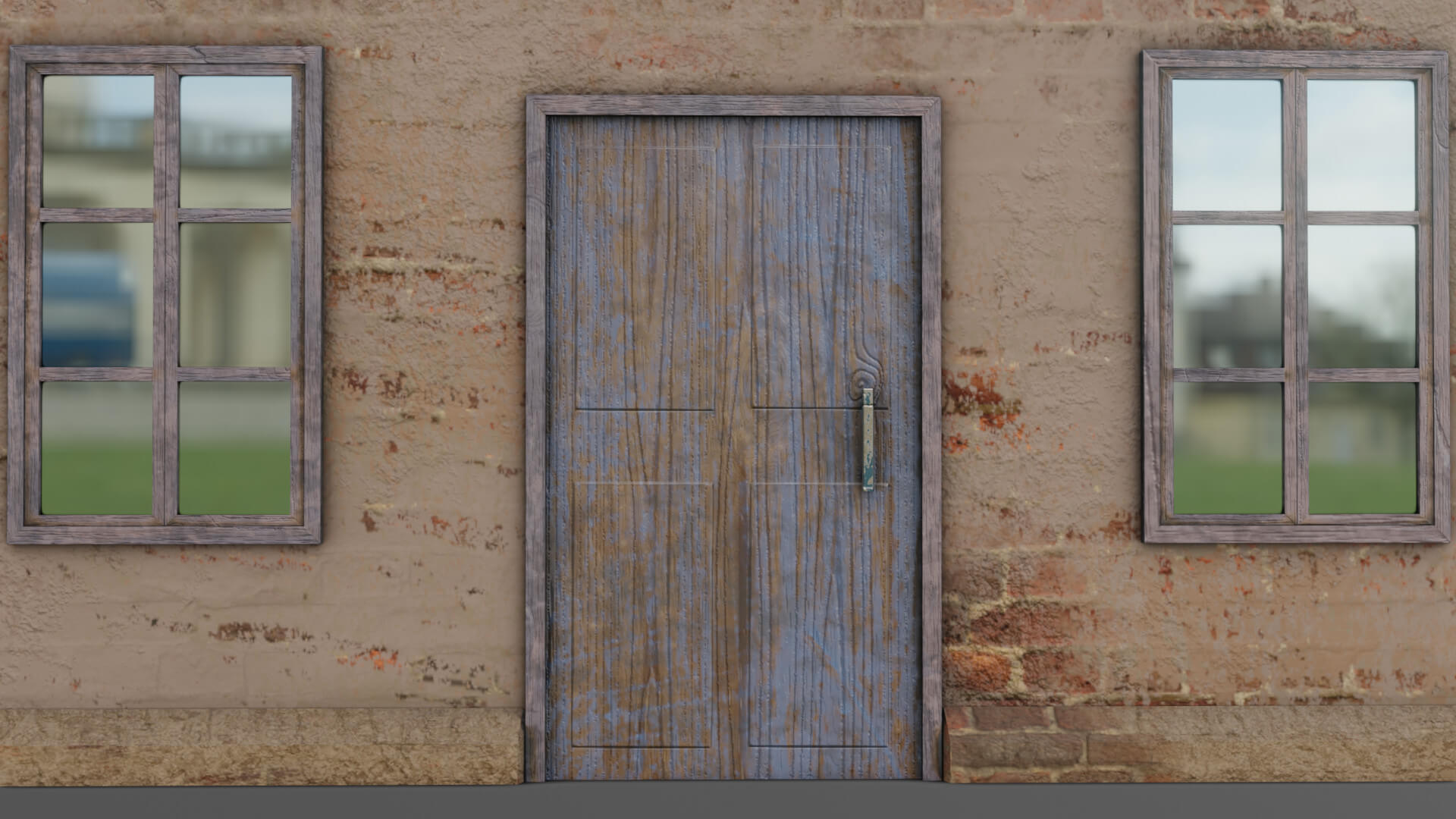 Old Administrative Building 3d Model By Vladyslavvlad