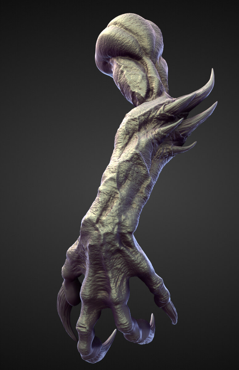 ARM7 High Poly Sculpt - 3D Model by Voltima