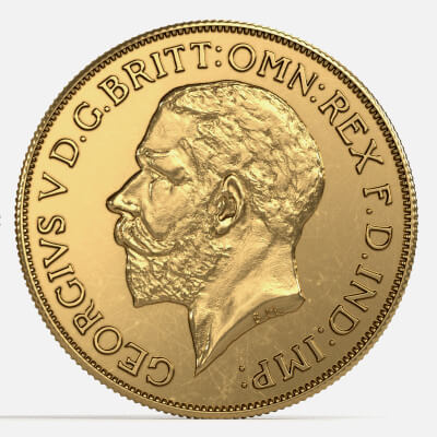 Gold Sovereign Coin George 1911