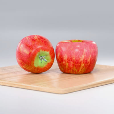 Apple Red Photorealistic PBR