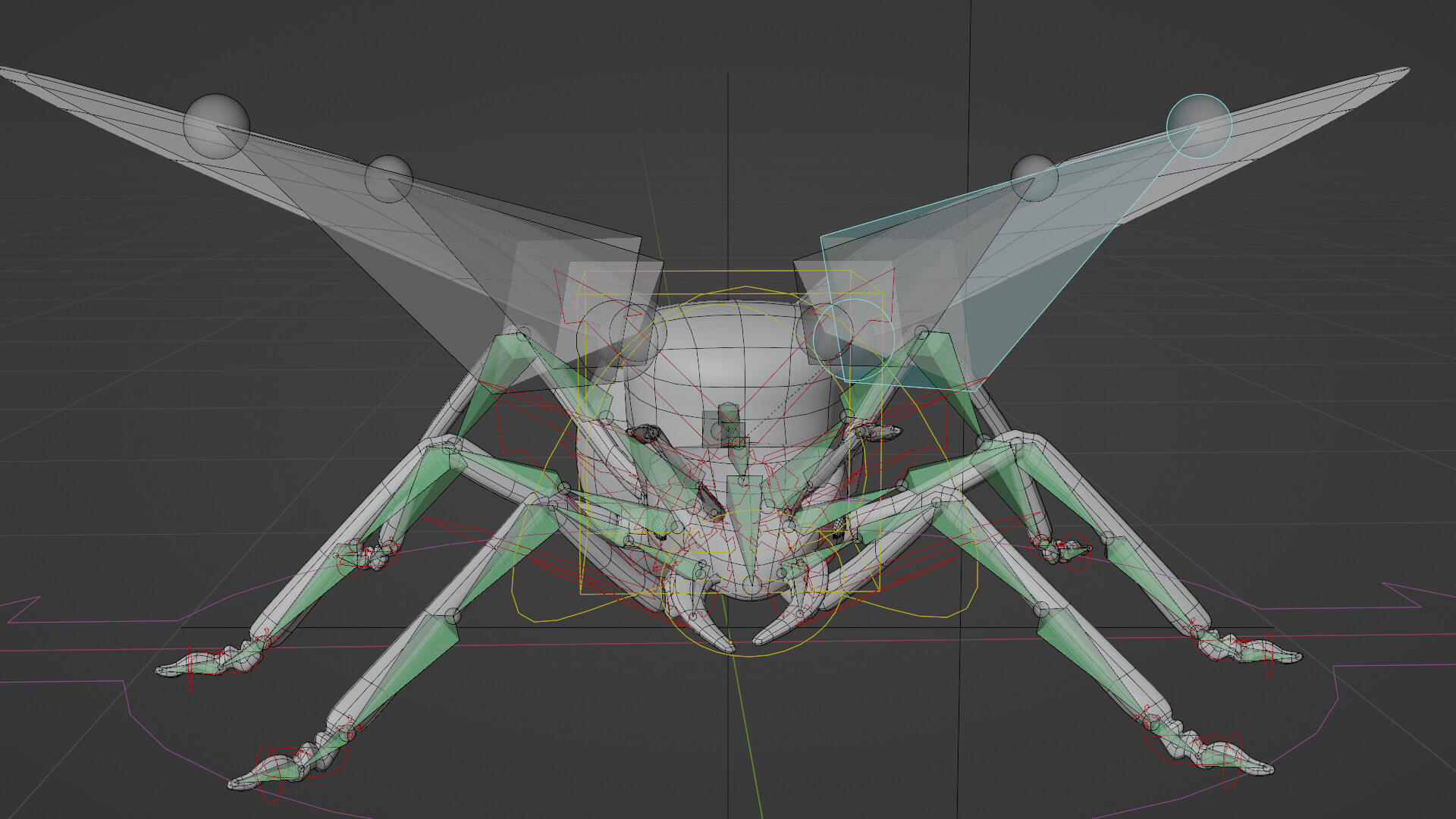Ant With Wings - 3D Model by VRTOON