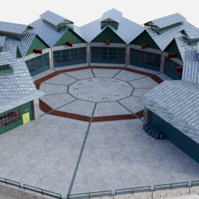 Hidden Base Environment for DAZ by VulcanStarDrives