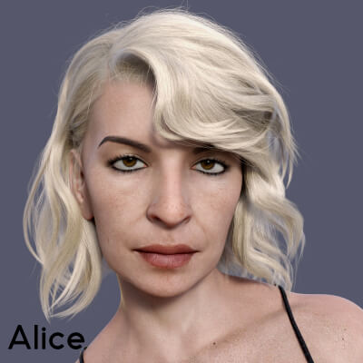 Alice for Genesis 8.1 Female by Vyusur
