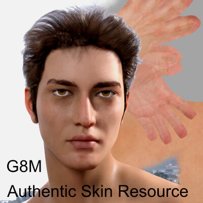 Authentic Skin Texture Merchant Resource for G8M