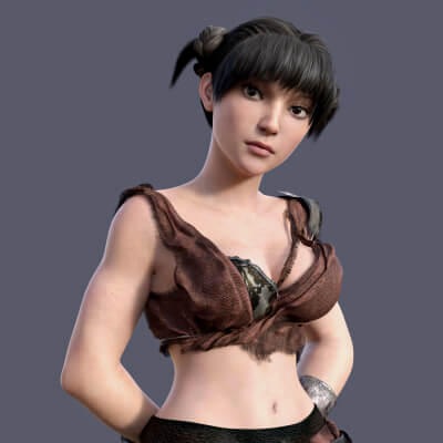 Choly Character Morph for Genesis 8.1 Female
