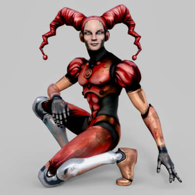 Cyber Jester for DAZ Studio