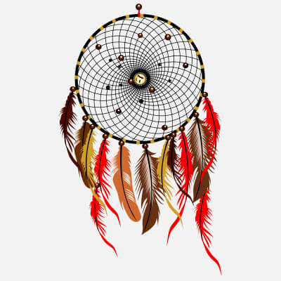 Dreamcatcher Vector Art