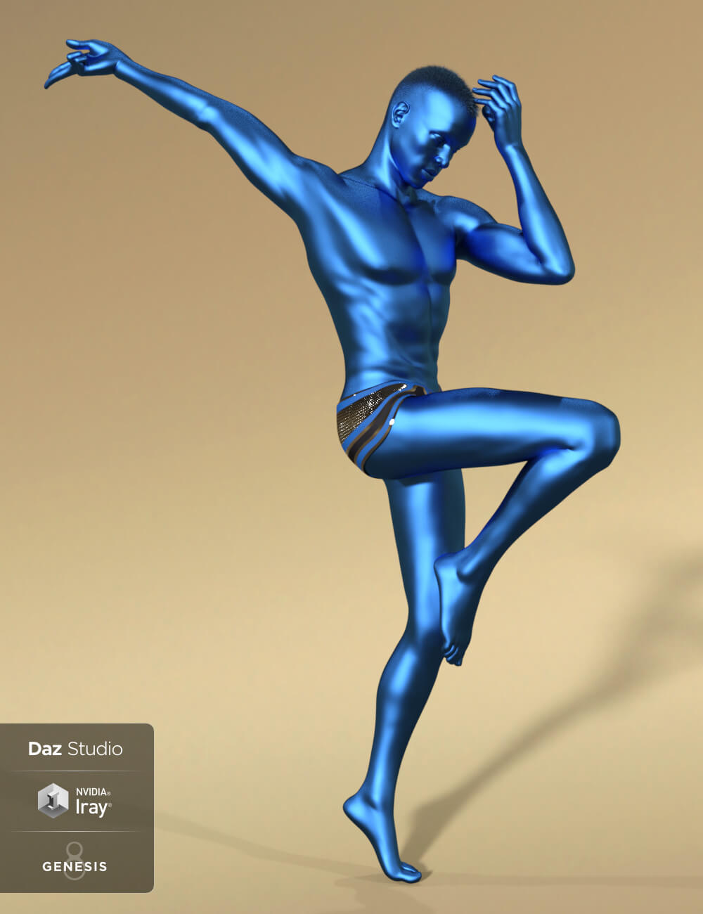 Expressive Poses Examples Expressive Dancer Poses for G8M and G8.1M - Daz Content by Vyusur