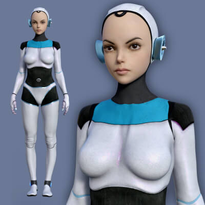 Gynoid for Genesis 8 and 8.1 Female