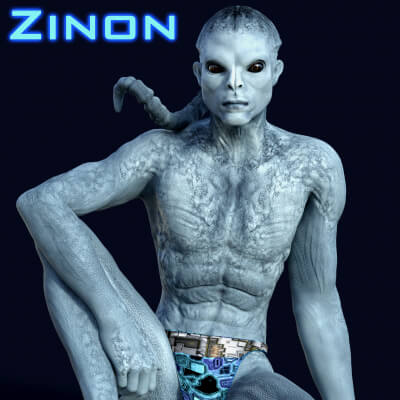 Zinon Original Figure for DAZ Studio