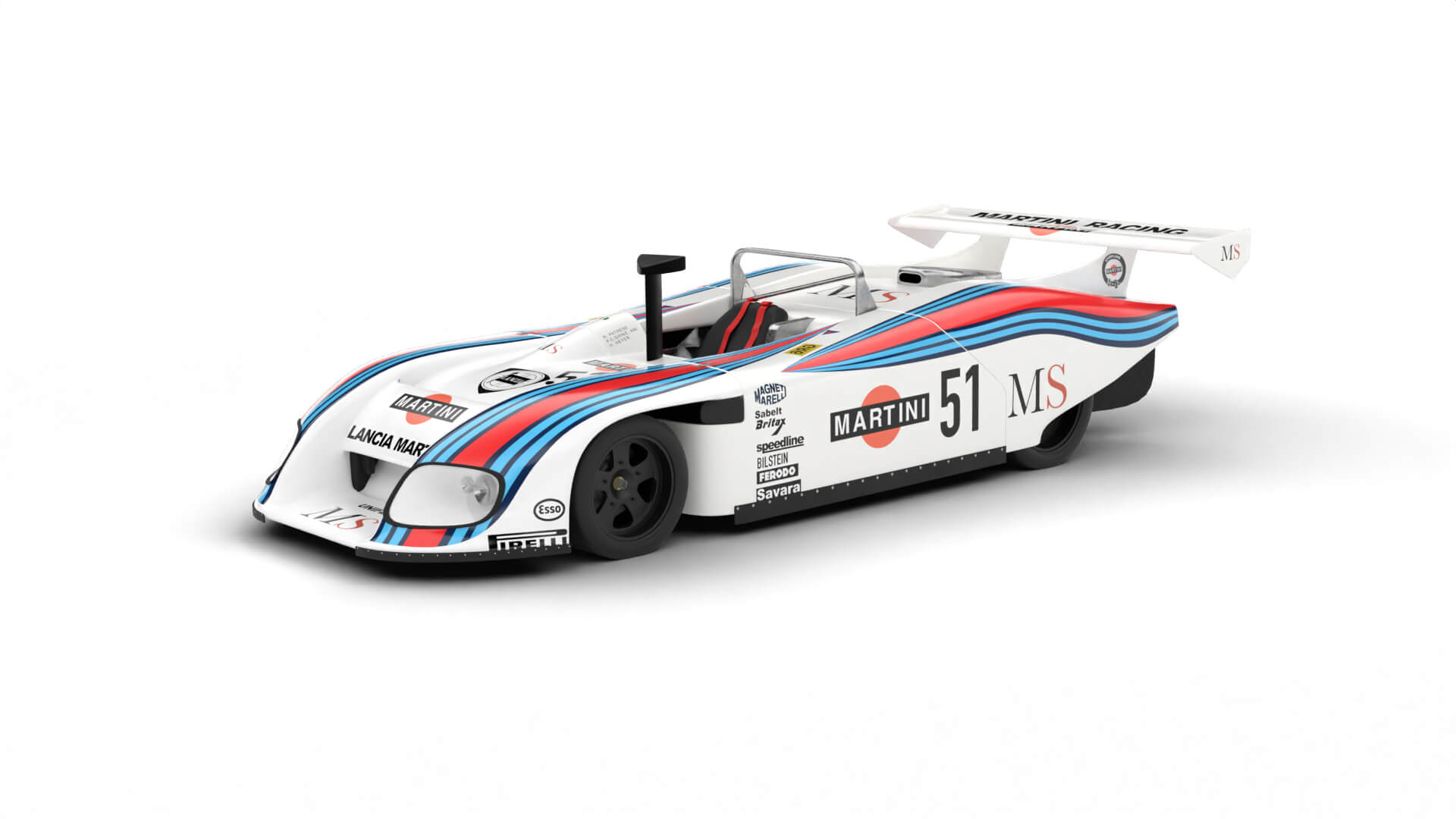 Lancia LC1 3D Model by W modeling studio