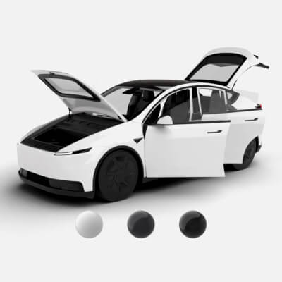Tesla Modeling Tesla Model Y Standard 2026 HQ 3D Model by W modeling studio