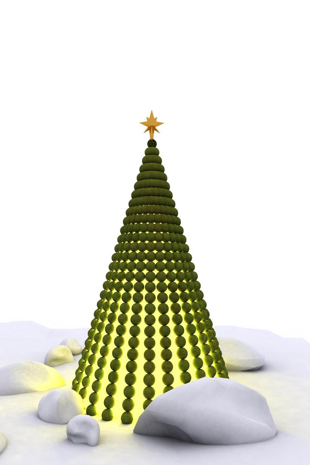 Christmas Tree 3D Print Model - Christmas Tree8 01 