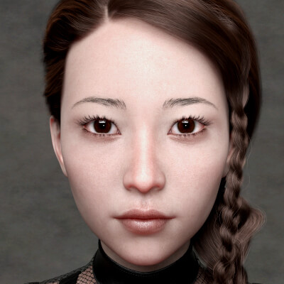Bo-Mi Morph for Genesis 8 Female