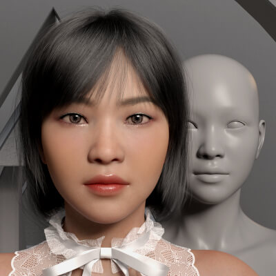 Chiyako Morph for Genesis 8 and 8.1 Female