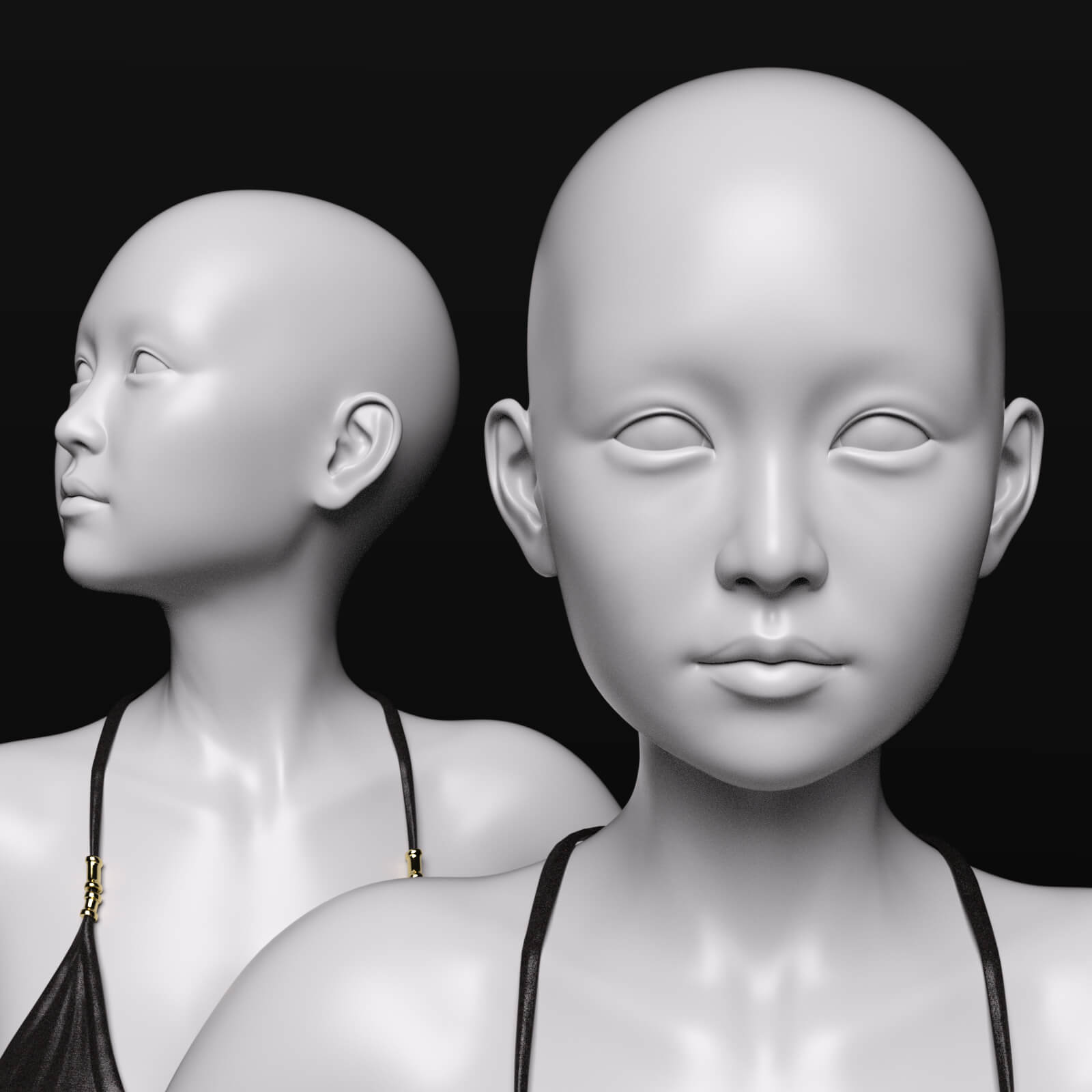 Cho-Lin Morph for Genesis 8 Female Daz Content by warloc