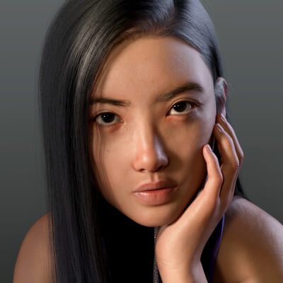 Chow Morph for Genesis 9 Female