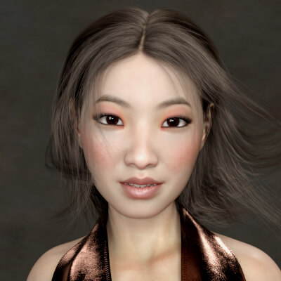 Hana Morph for Genesis 8 Female