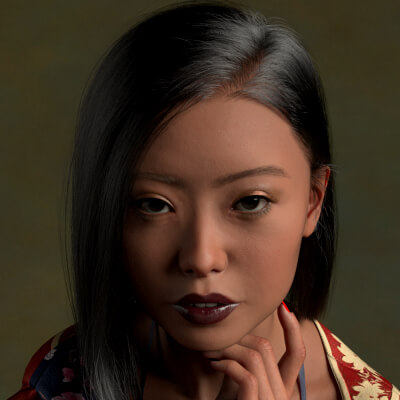 Hina Morph for Genesis 9 Female