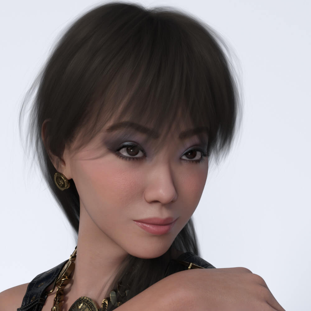 Li Rong Rong M Model Li Rong Morph for Genesis 9 - Daz Content by warloc