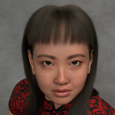 Raya Morph for Genesis 9 Female