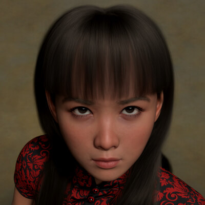 Reyna Morph for Genesis 9 Female