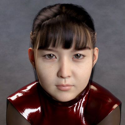 Tia-Lin Morph for Genesis 8 Female