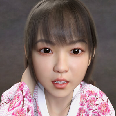 Yun-Liu Teen Morph for Genesis 8 Female