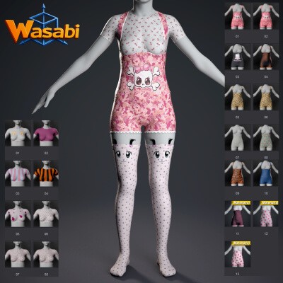 Cute Set X for Genesis 9