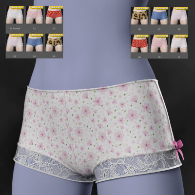 Cute Shorts 2 for Genesis 8 Female